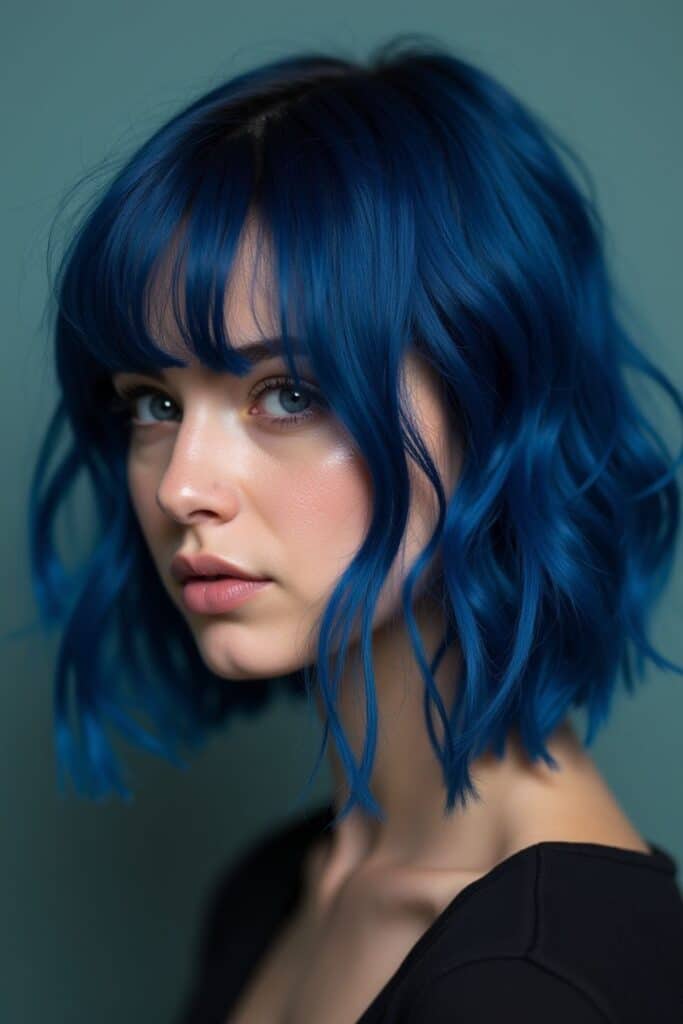 capelli blu