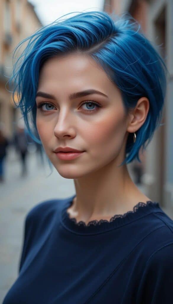 capelli blu