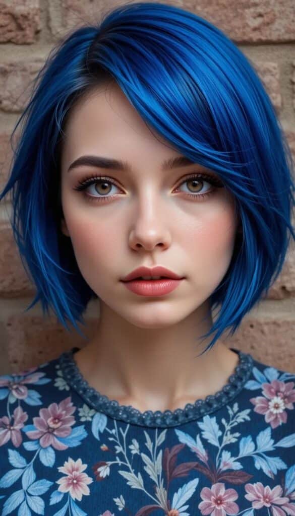 capelli blu