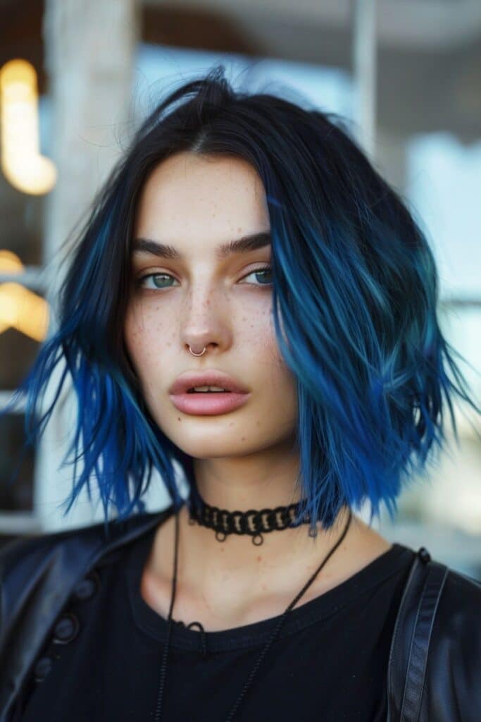 capelli blu