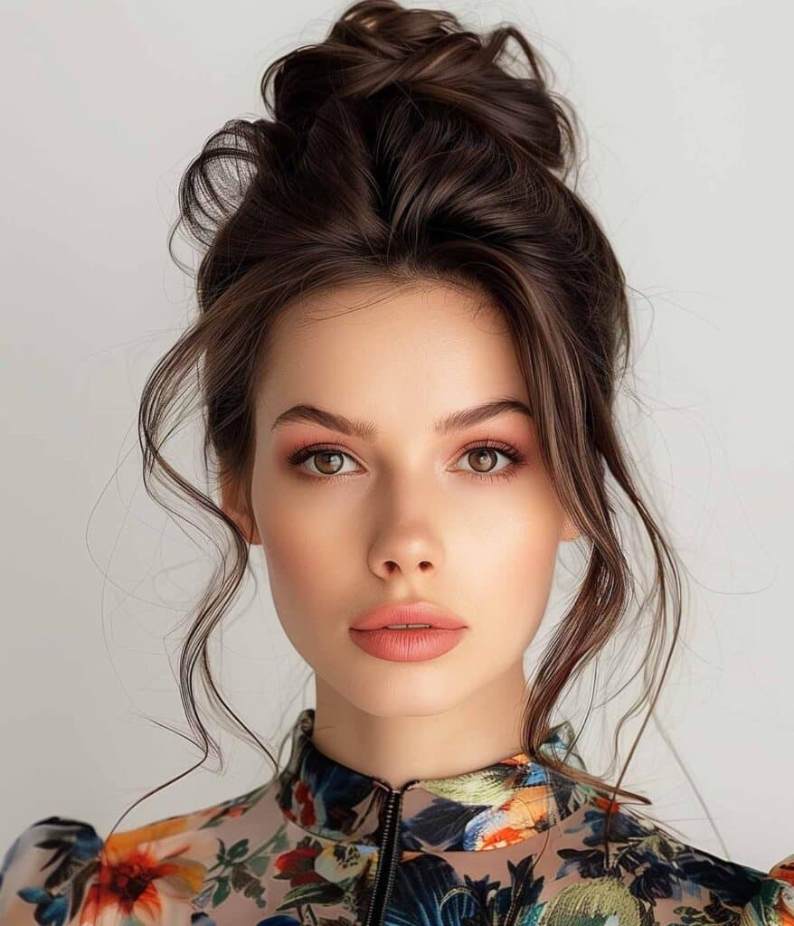chignon alto