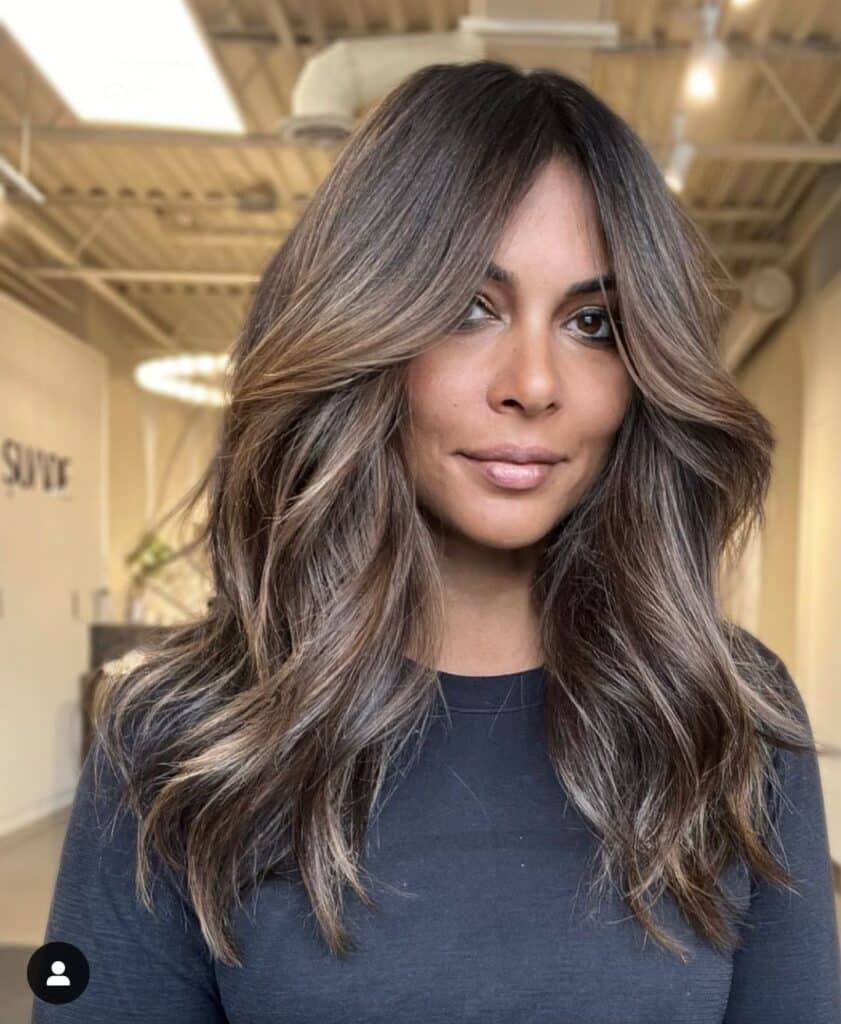 balayage nocciola freddo