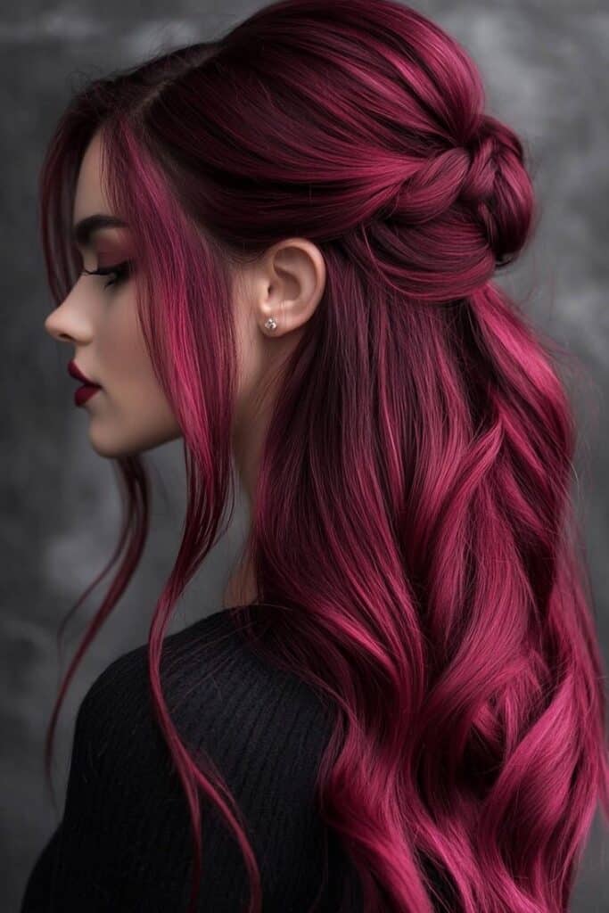 capelli magenta 