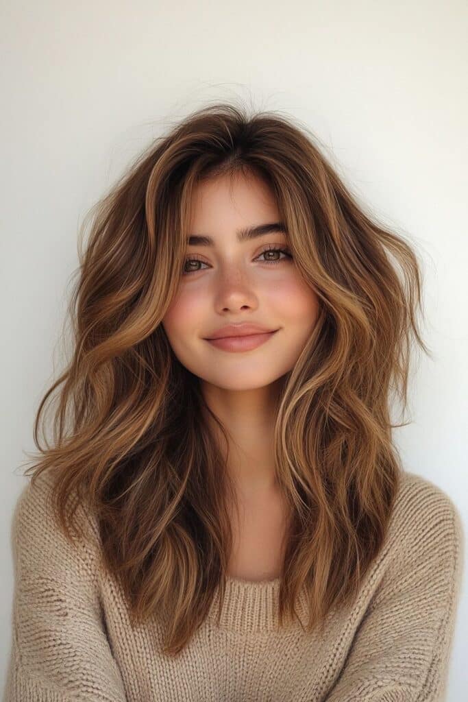 balayage biondo caramello