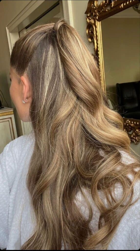 biondo balayage