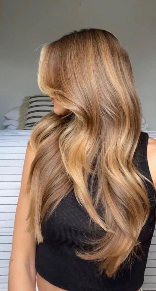 biondo balayage