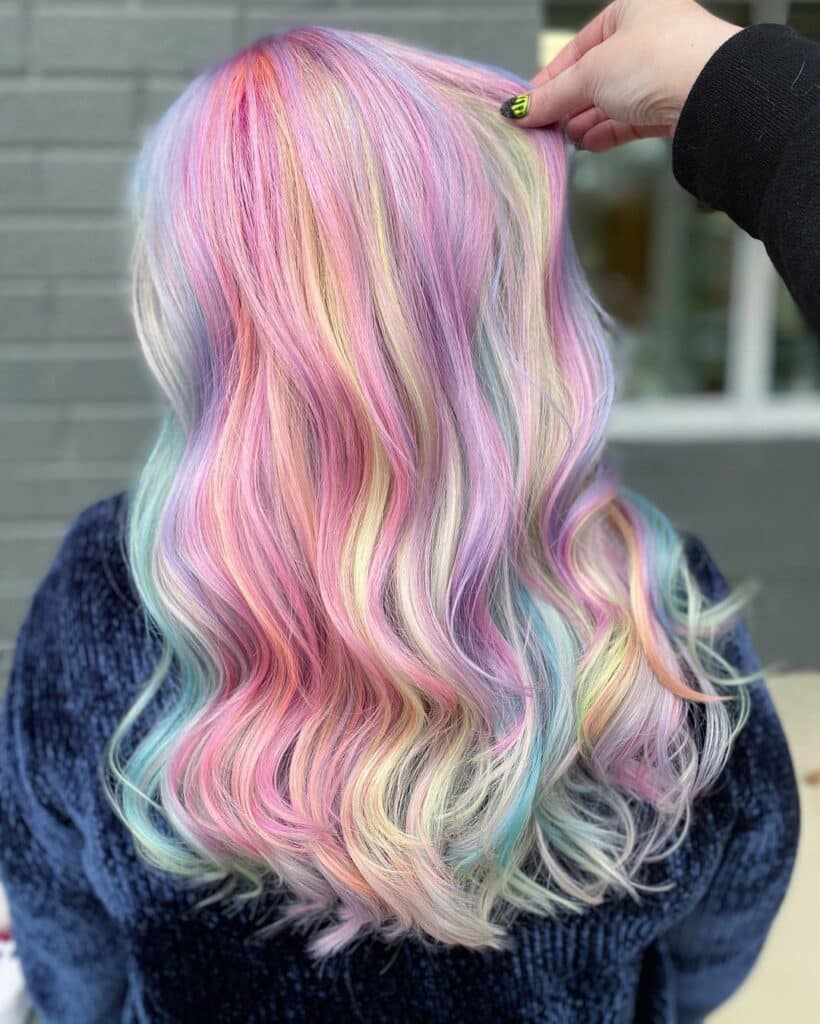 unicorn hair