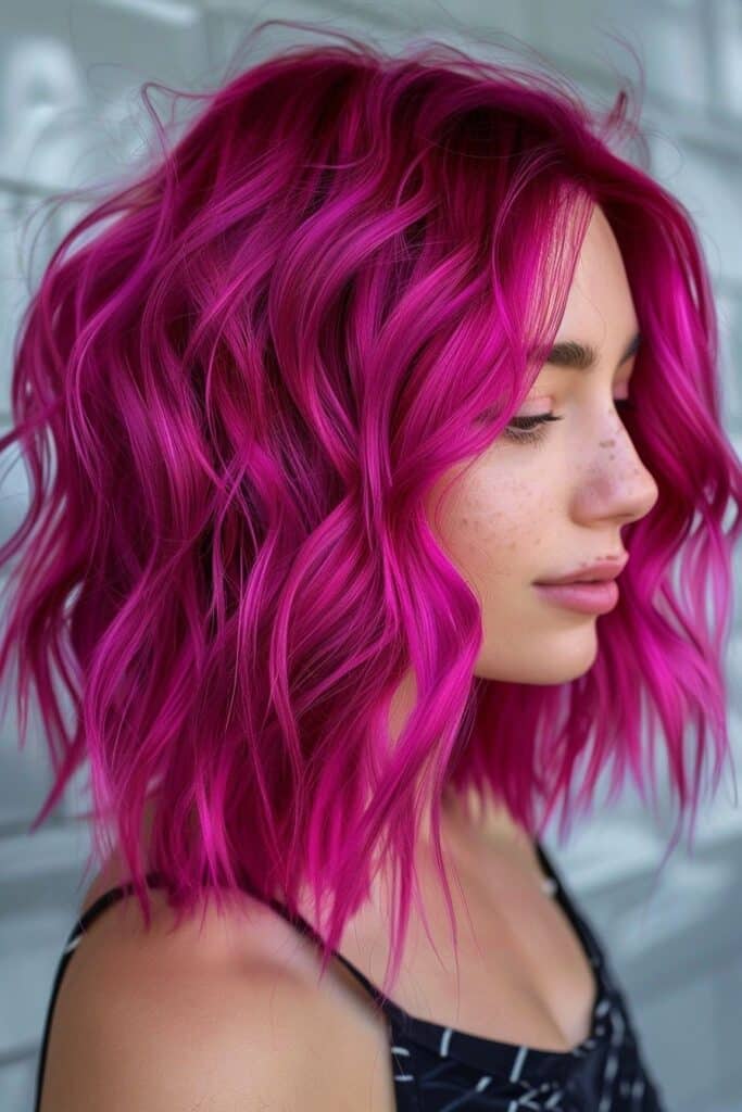 capelli fucsia