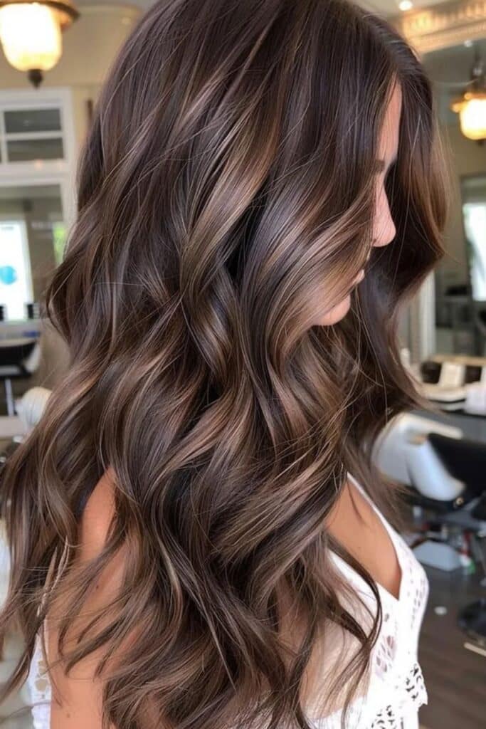 balayage castano chiaro