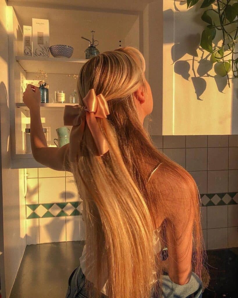 capelli sotto il sole