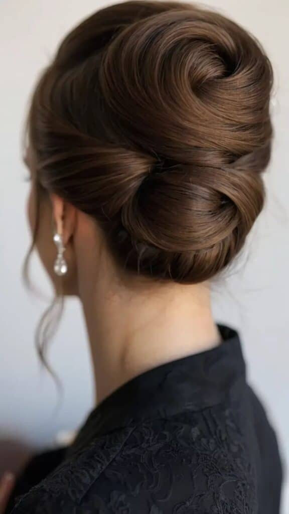 chignon alto