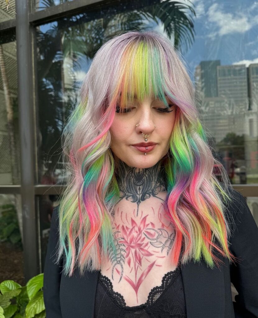unicorn hair