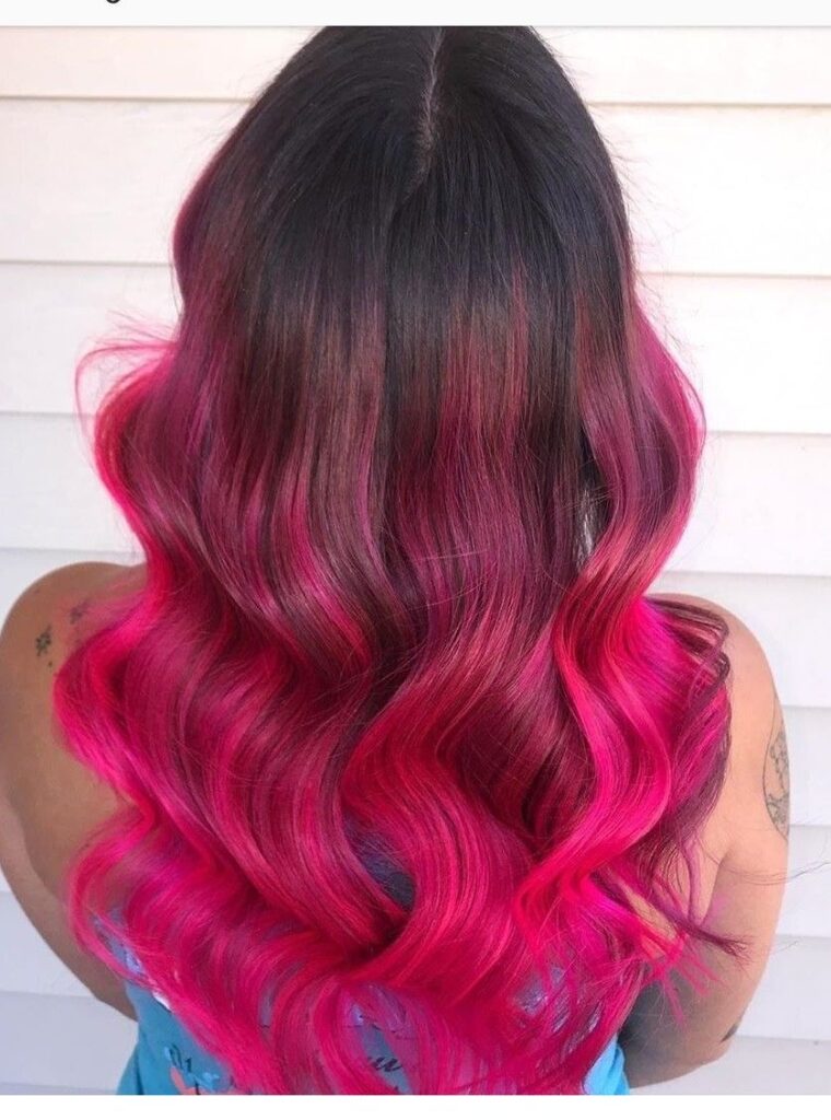 capelli fucsia 