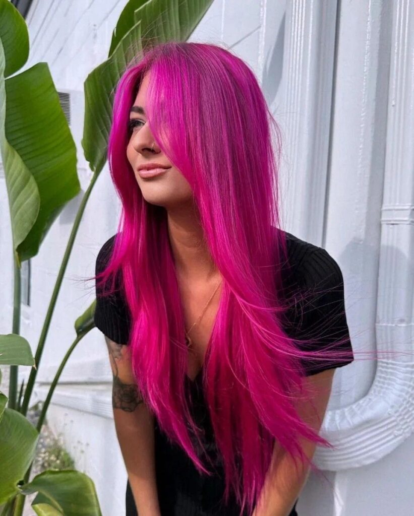 capelli fucsia 