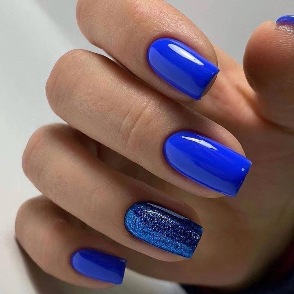 unghie blu