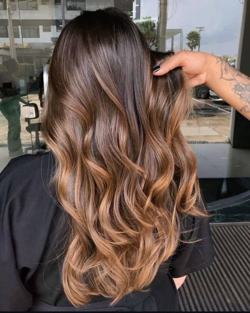 balayage castano
