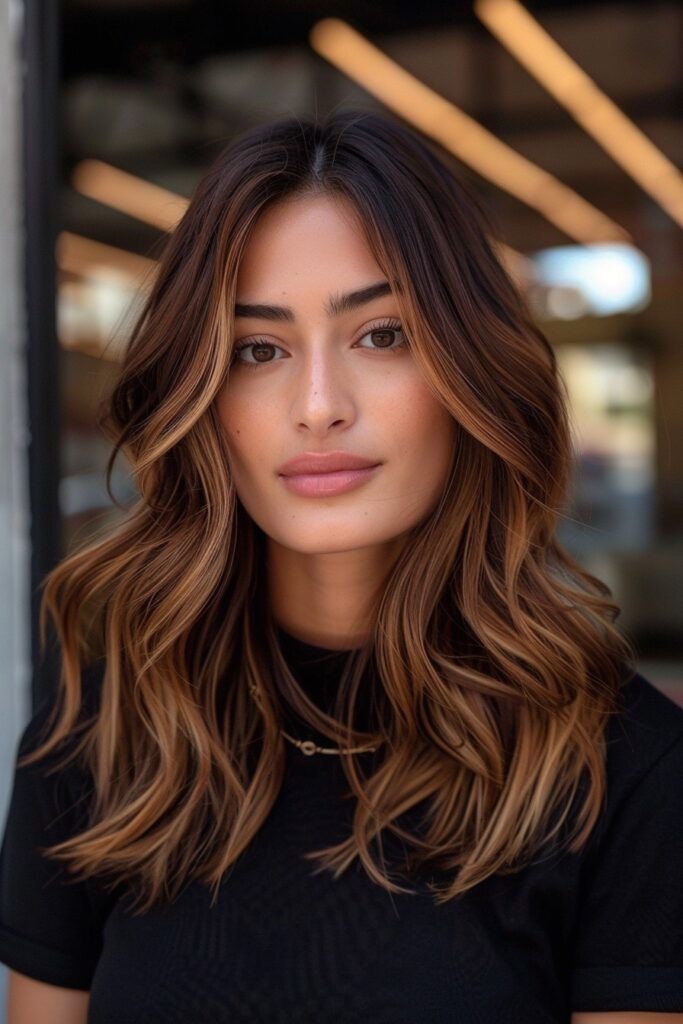 balayage castano
