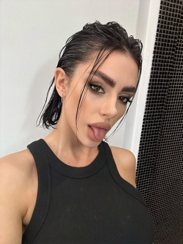 wet hair