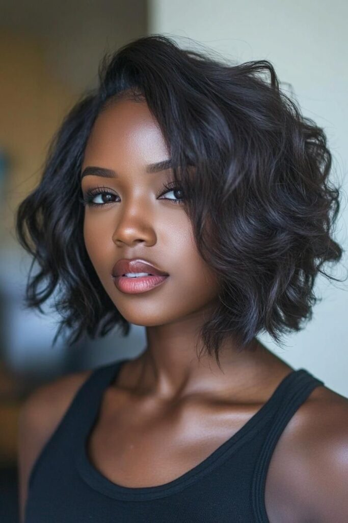 wavy bob