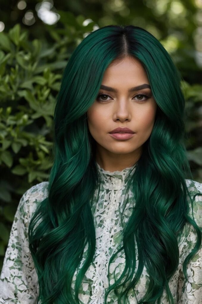 capelli verdi 