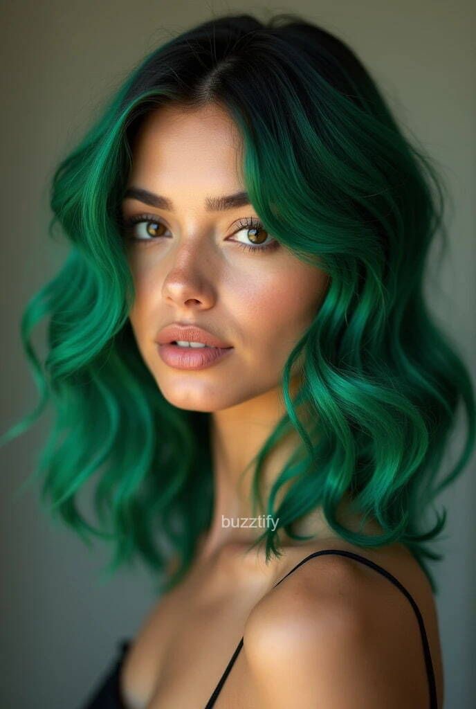 capelli verdi 