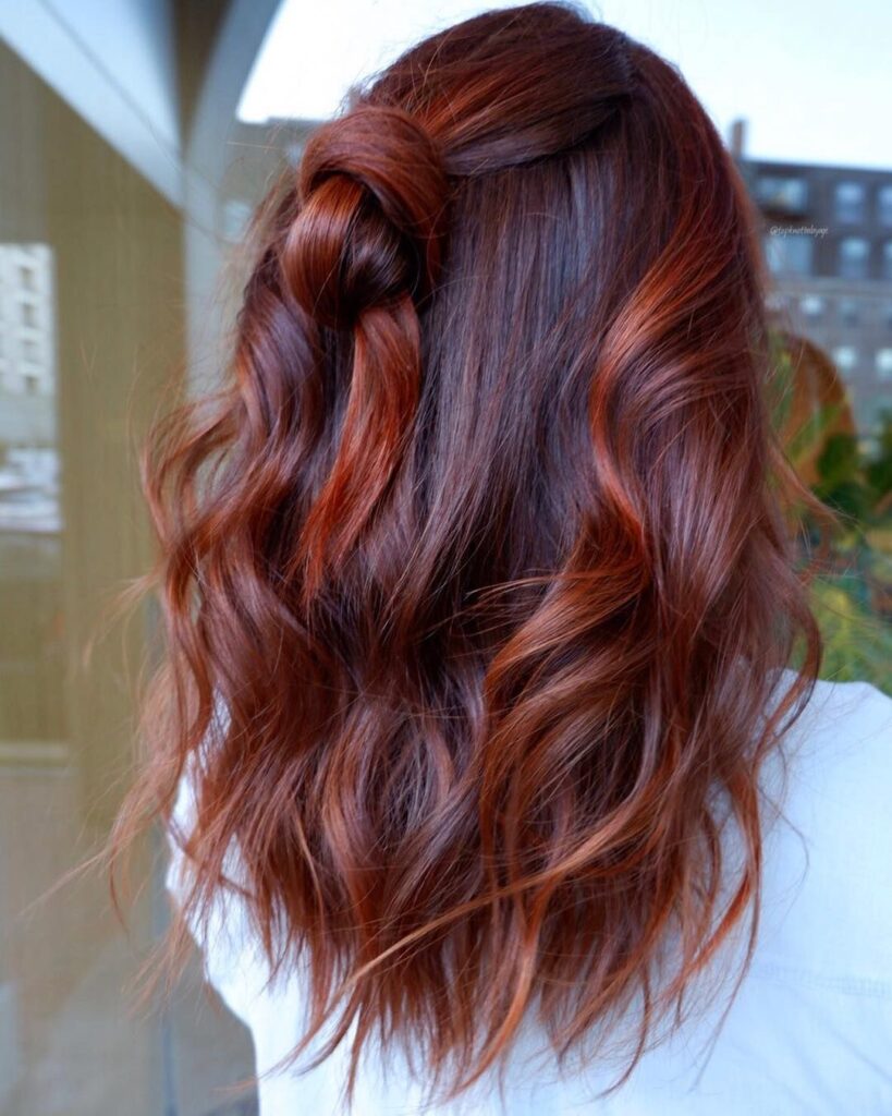 balayage rosso 