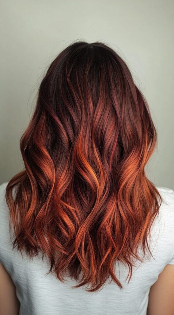 balayage rosso 
