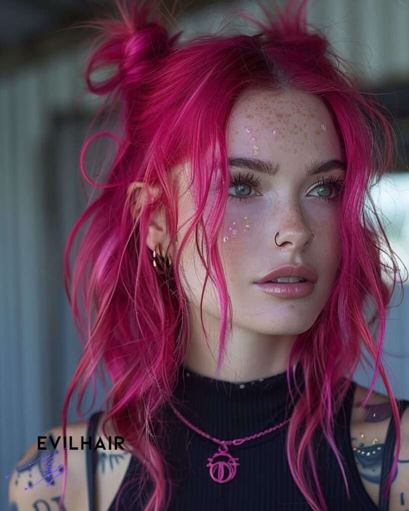 capelli fucsia