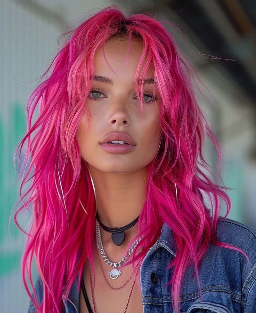 capelli fucsia