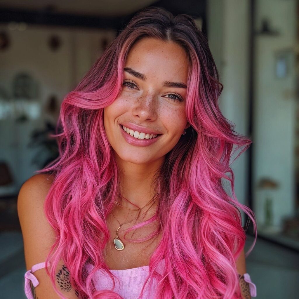capelli fucsia