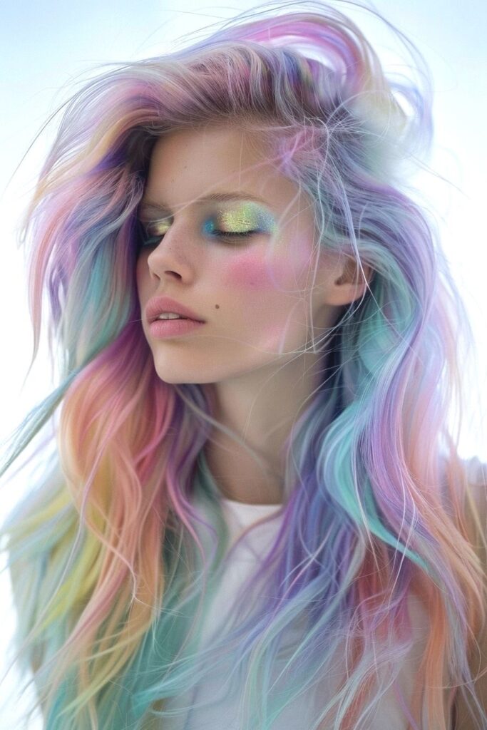 unicorn hair