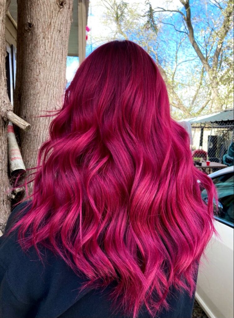capelli fucsia