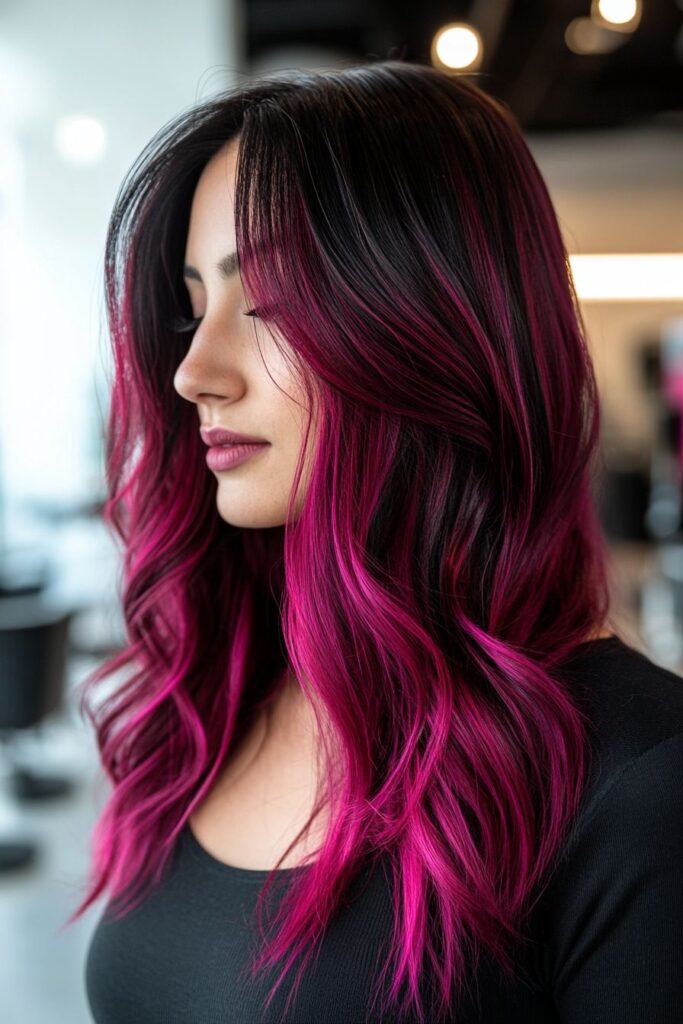 capelli magenta 