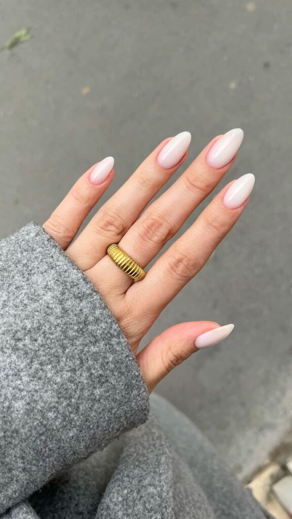 milk nails
