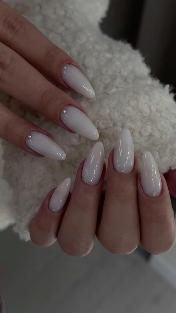 milk nails