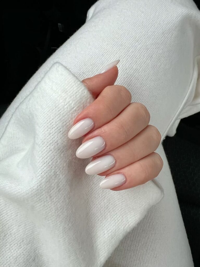 milk nails