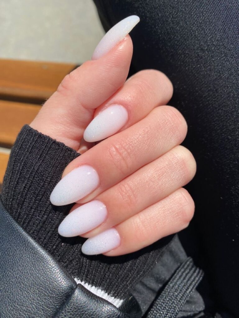 milk nails