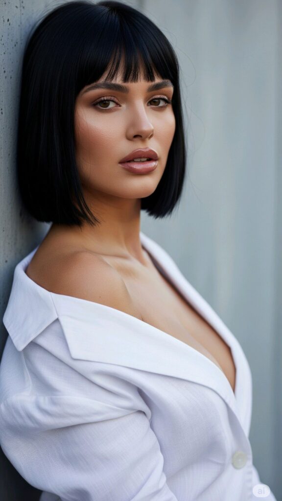 caschetto con frangia