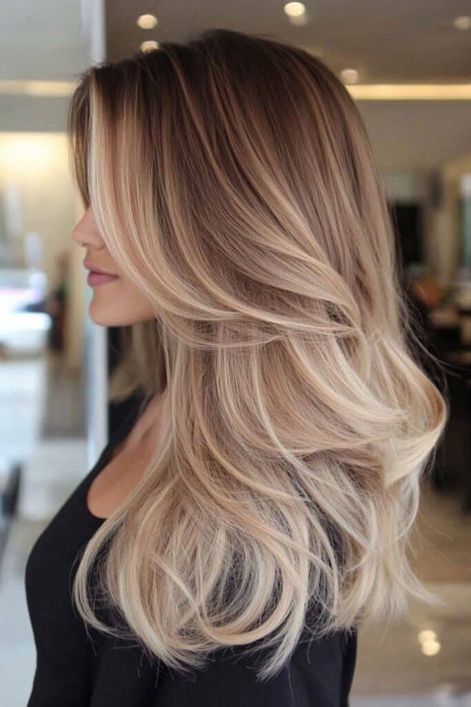 balayage biondo