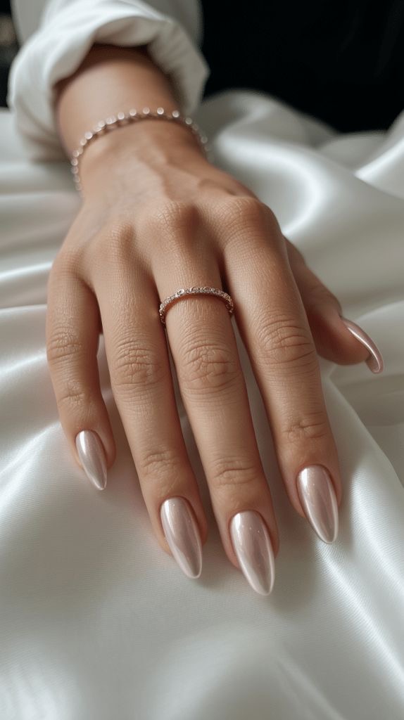 smalto bianco perlato