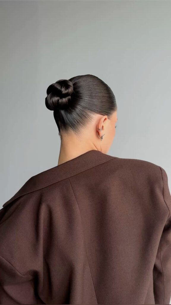 chignon basso