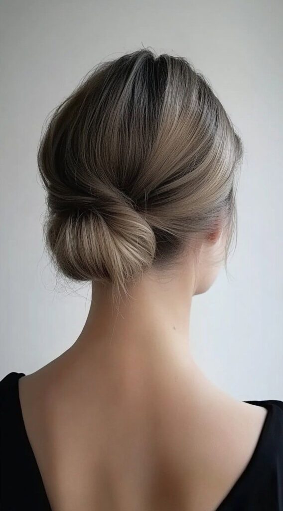 chignon basso