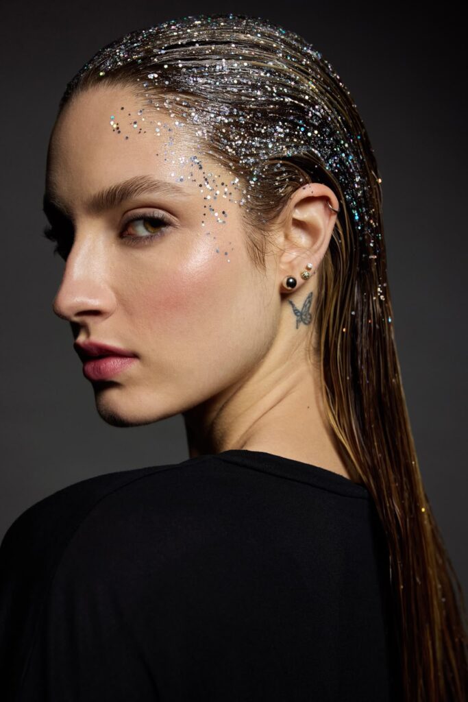 glitter capelli
