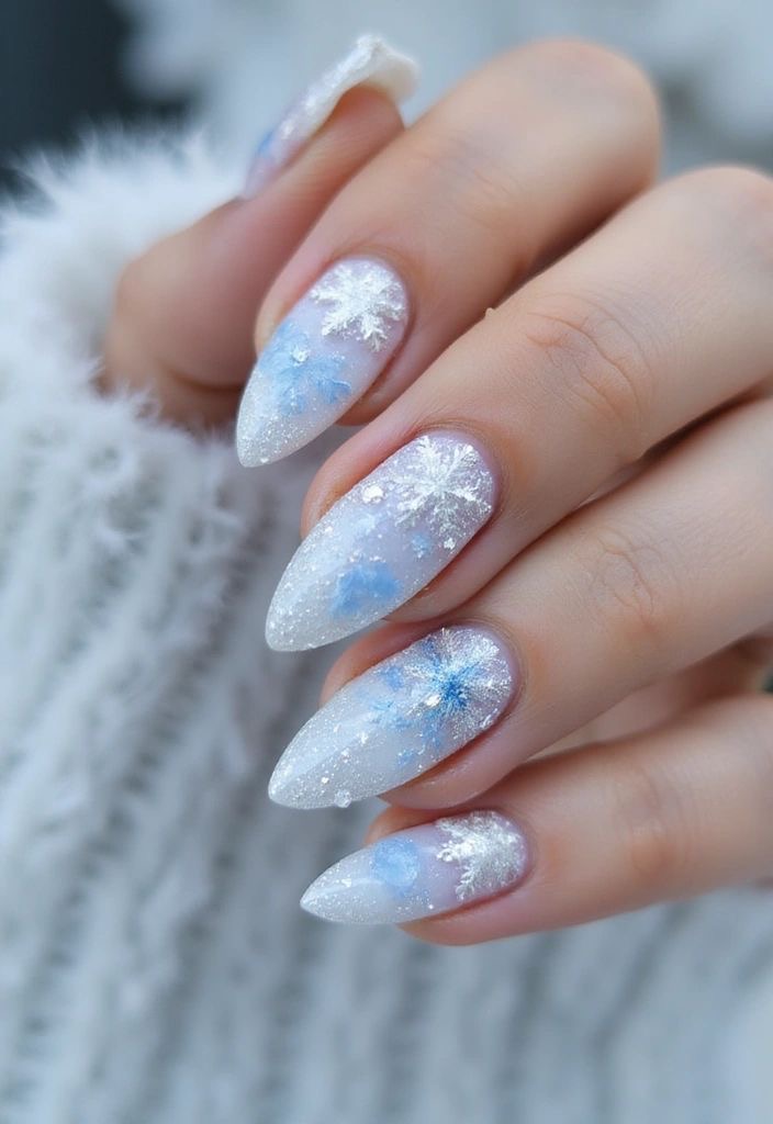 unghie ghiaccio
