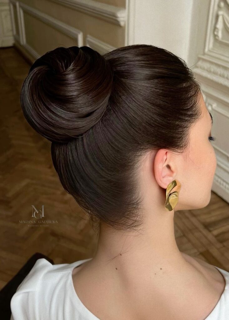 chignon alto