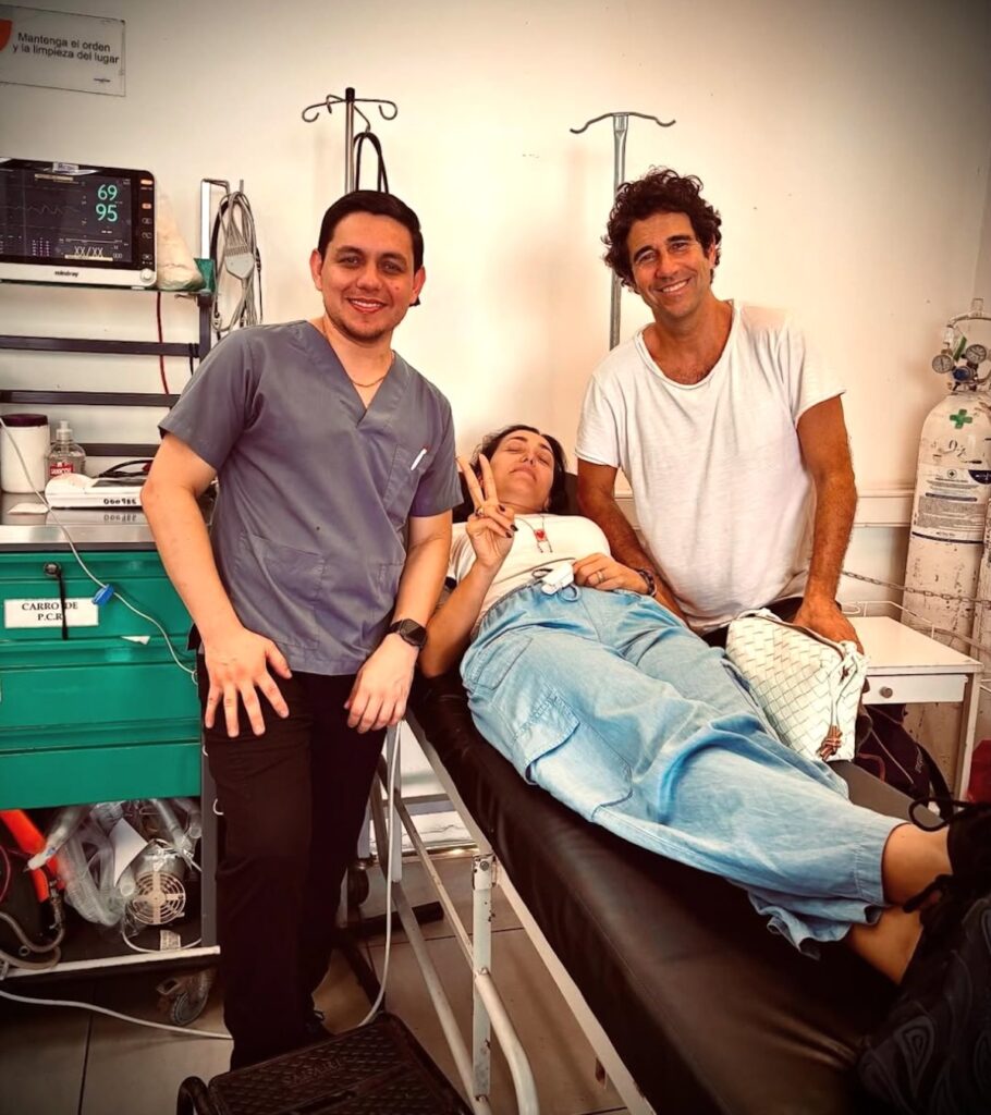 caterina balivo malore ospedale